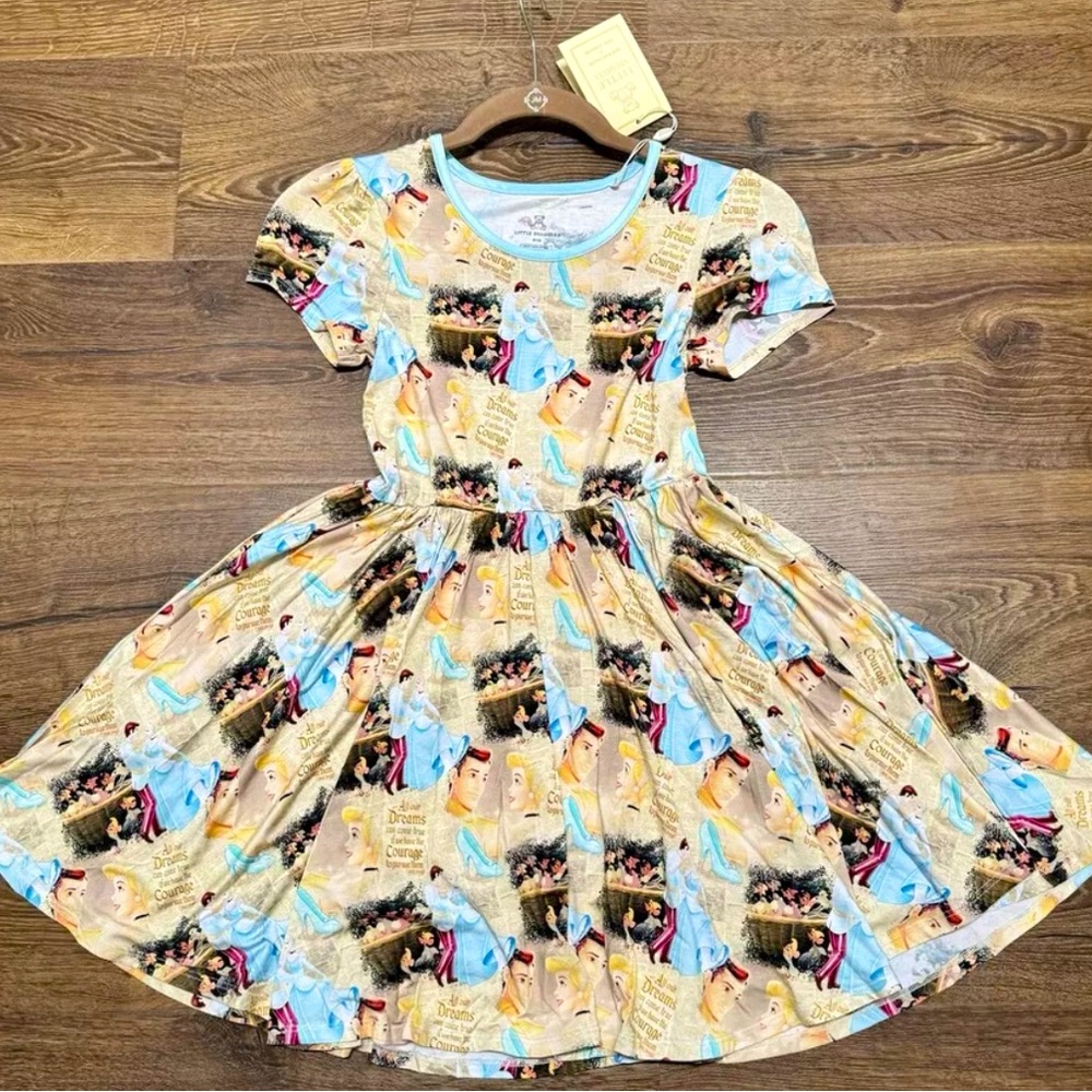 NWT Bamboo Disney Princess Cinderella Twirl Dress 9/10